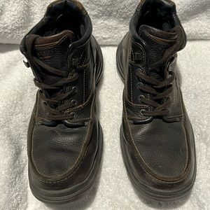 Mens ECCO GORE-TEX waterproof boot brown size EU45